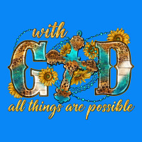 With God All Things Are Possible With Cross Zipper Hoodie | Teevron