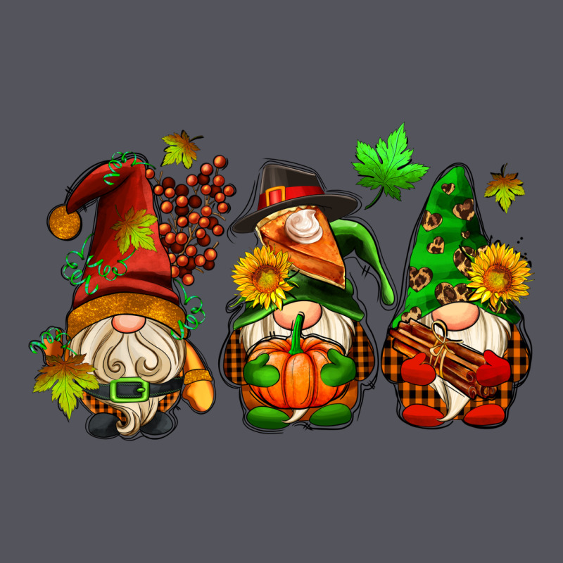 Fall Gnomes With Pumpkin Pie Vintage Hoodie by AdoDesignShop | Teevron