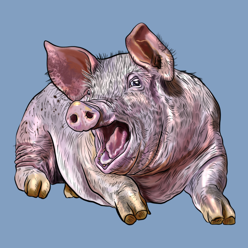 Landrace Pig Urban Hoodie by LillyAllenDesigns | Teevron