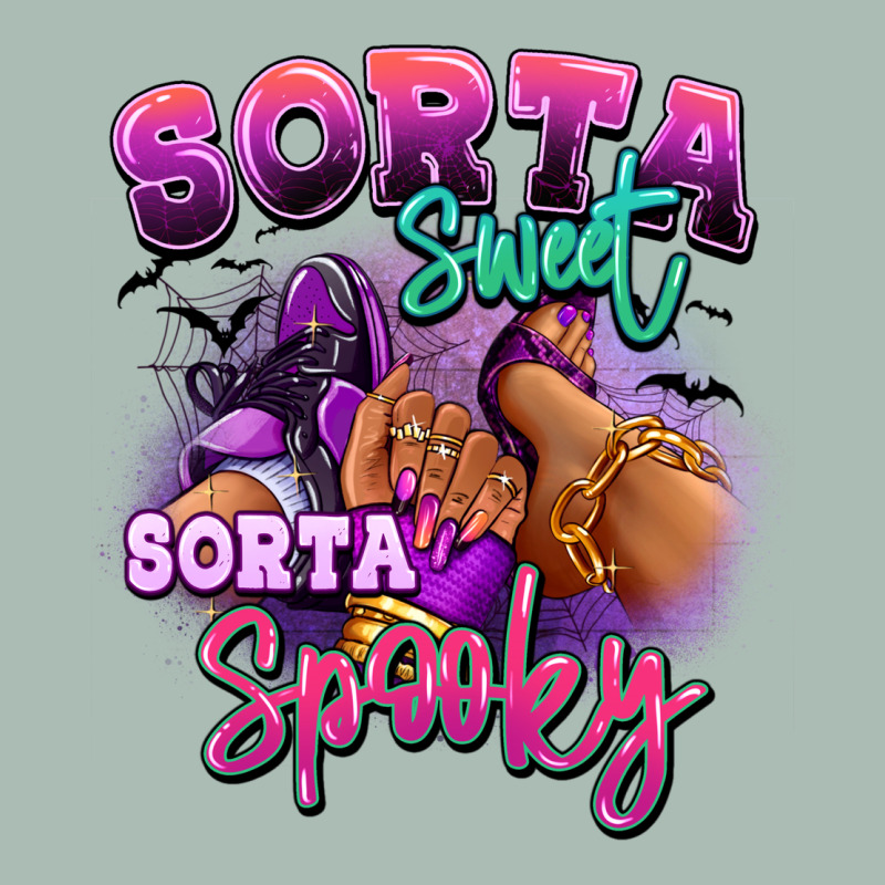 Sorta Sweet Sorta Spooky Sneaker And Heel Afro Wom Classic Tee by RanaPortraitStore | Teevron