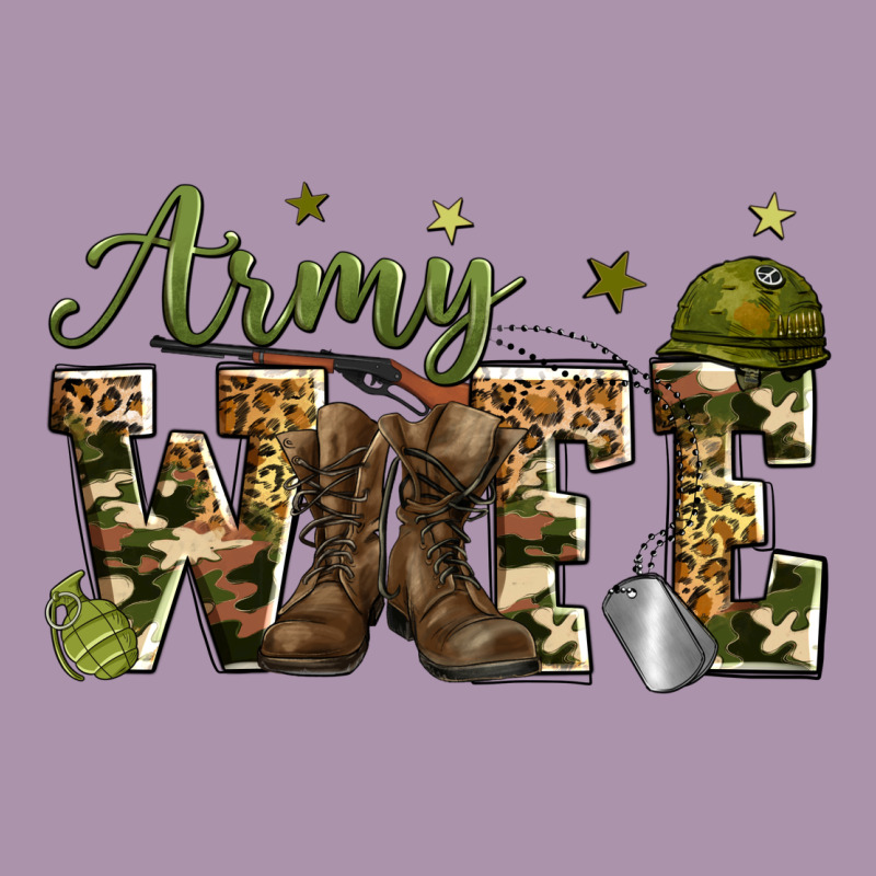 Army Wife Heavyweight Hoodie by Zillion Design Studio | Teevron