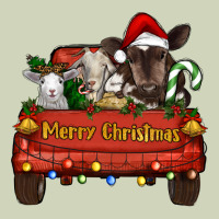 Merry Christmas Truck Animals Heavyweight Hoodie | Teevron
