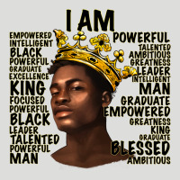 Afro Man Black King I Am Zipper Hoodie | Teevron