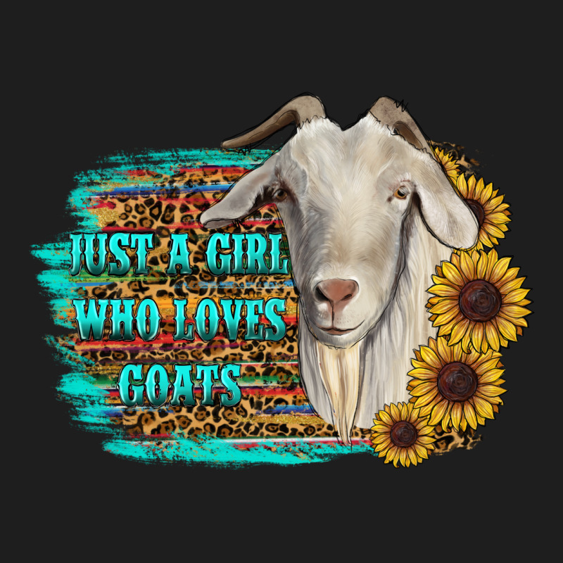 Just A Girl Who Loves Goats Heavyweight Hoodie by RanaPortraitStore | Teevron