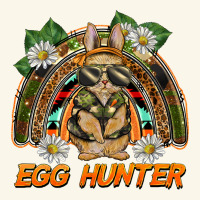 Easter Egg Hunter  Rabbit Rainbow Premium Hoodie | Teevron