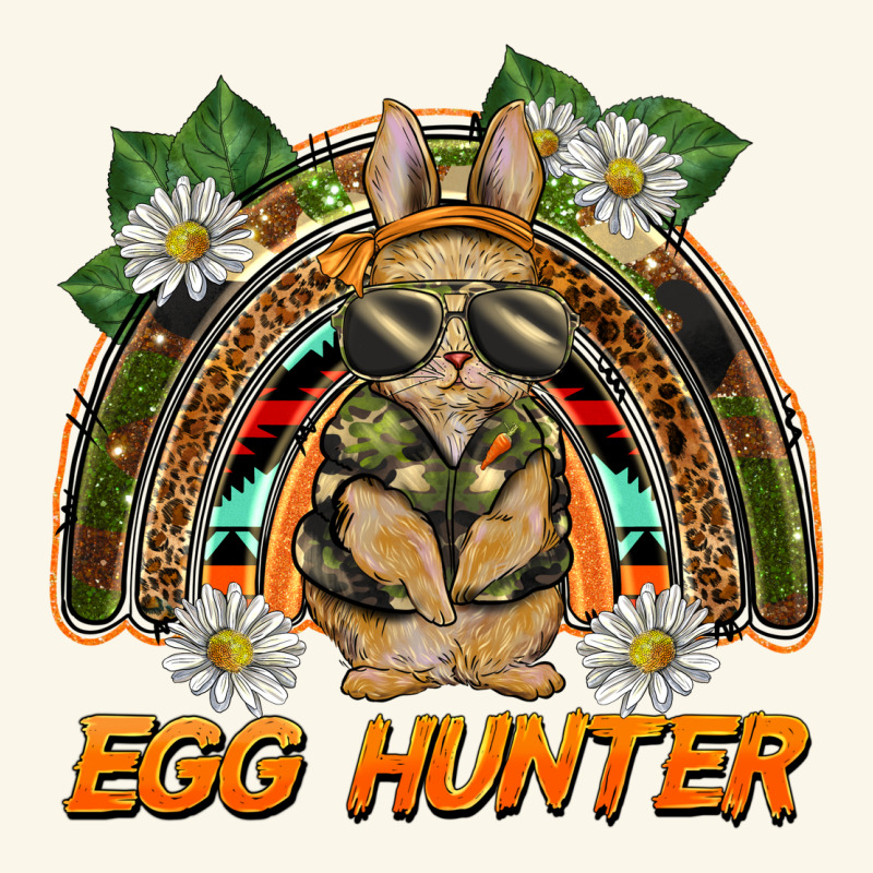 Easter Egg Hunter  Rabbit Rainbow Premium Hoodie by BarkalooDesign | Teevron