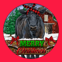Black Angus Cattle Merry Christmas Zipper Hoodie | Teevron