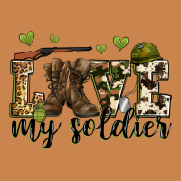 Love My Soldier Heavyweight Hoodie | Teevron