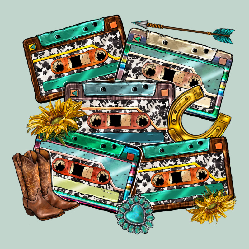 90s Country Casette Tapes Zipper Hoodie by texasbilliewilder | Teevron