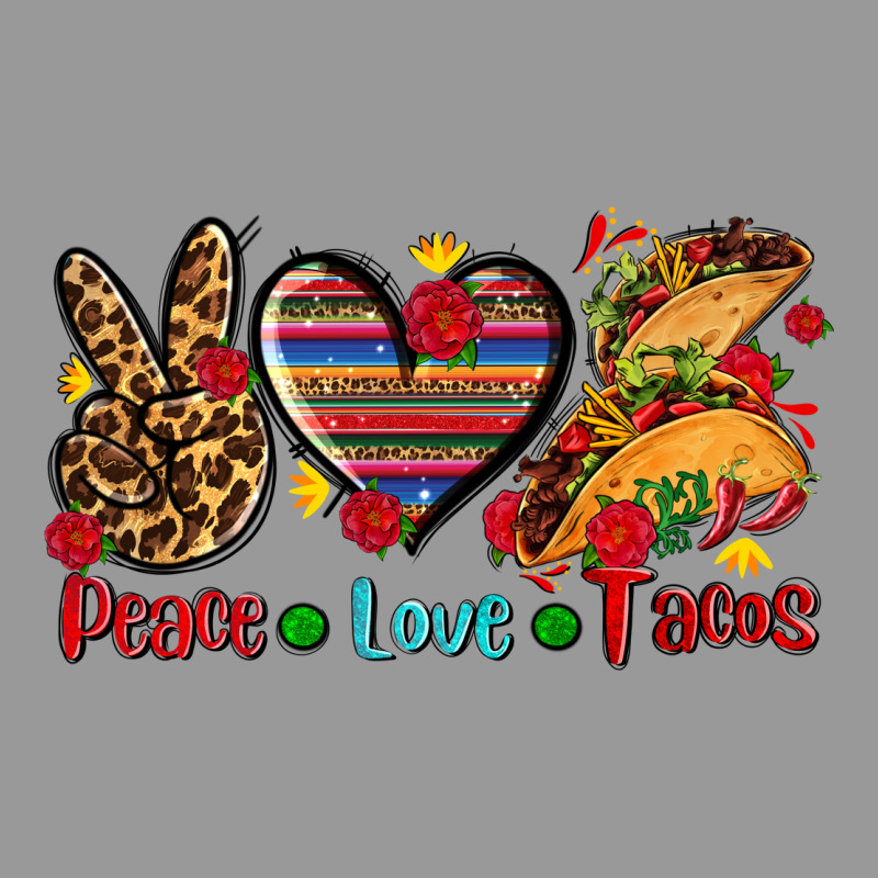 Peace Love Tacos Vintage Hoodie by AdoDesignShop | Teevron