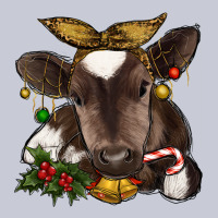 Christmas Baby Cow Heavyweight Hoodie | Teevron
