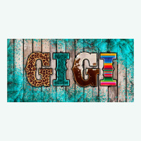 Western Turquoise Gigi License Plate Premium Hoodie | Teevron