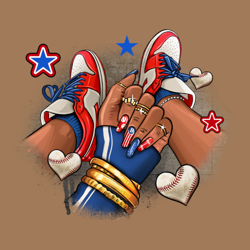 Baseball Afro Girl Sneakers Classic Tee by RanaPortraitStore | Teevron