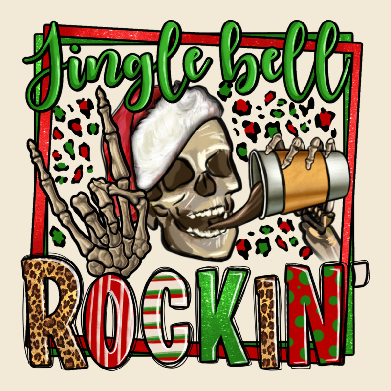 Jingle Bell Rockin Skeleton Christmas Premium Hoodie by Jasminsmagicworld | Teevron