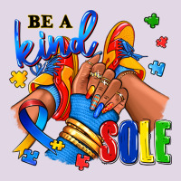 Be A Kind Sole Autism Afro Girl Sneakers Classic Tee | Teevron