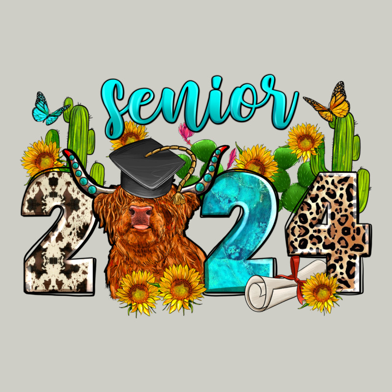 Senior 2024 Cow Heavyweight Hoodie by Zillion Design Studio | Teevron