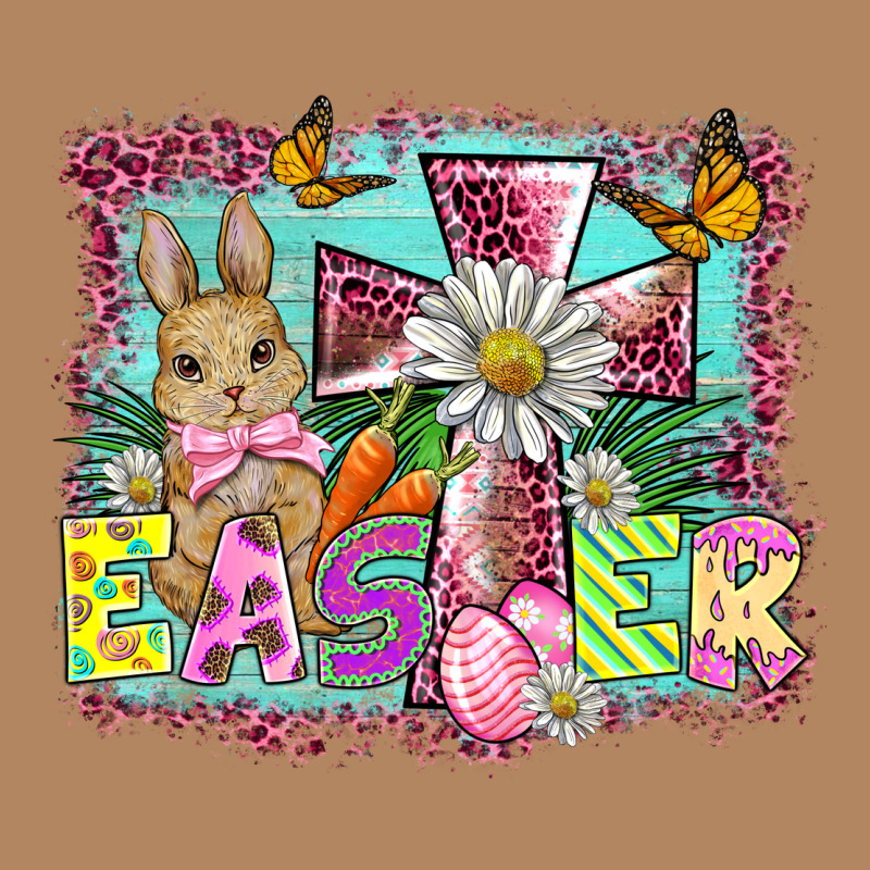 Easter Cross Background Long Sleeve Tee by BarkalooDesign | Teevron