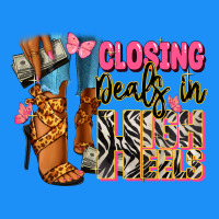 Closing Deals In High Heels Black Fashion Girl Classic Tee | Teevron
