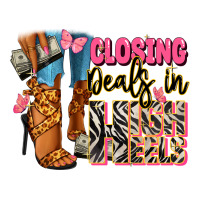 Closing deals in high heels black fashion girl | Teevron