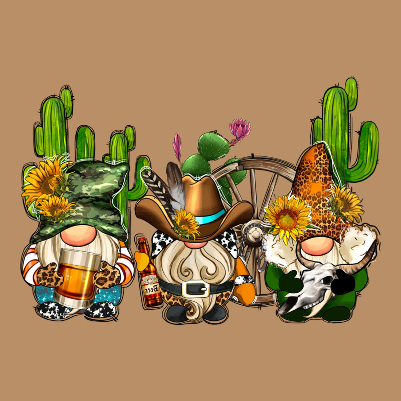 Western Gnomes With Cactus Vintage Hoodie by AdoDesignShop | Teevron