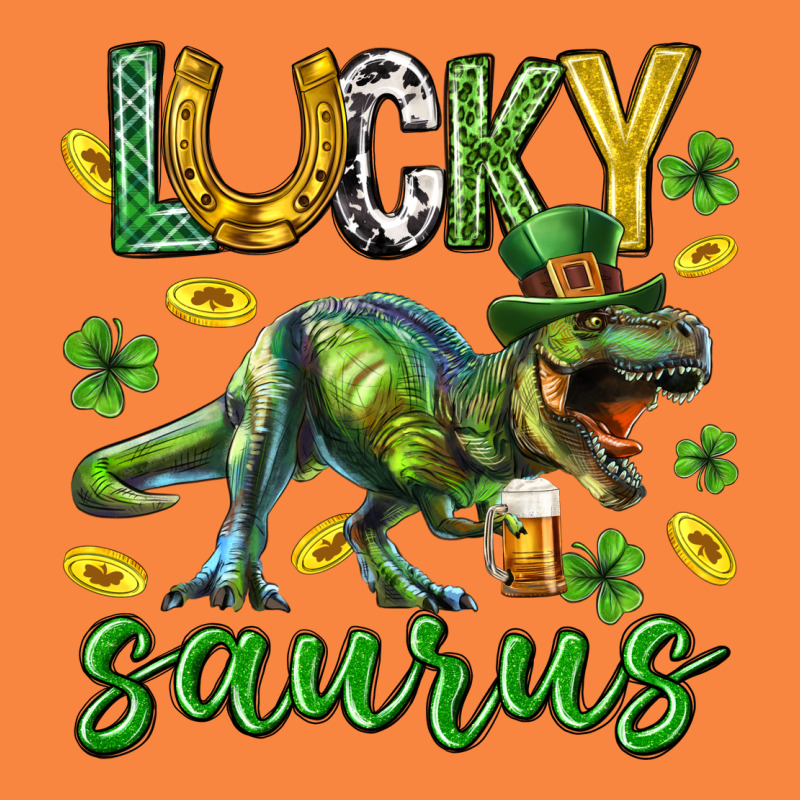 Lucky Saurus St.patricks Day Premium Sweatshirt by Neo Western | Teevron