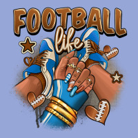 Football Life Afro Girl Sneakers Classic Tee | Teevron