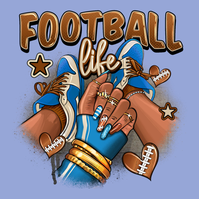 Football Life Afro Girl Sneakers Classic Tee by RanaPortraitStore | Teevron