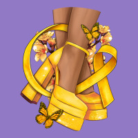 Childhood Cancer Diva Yellow Ribbon Urban Hoodie | Teevron