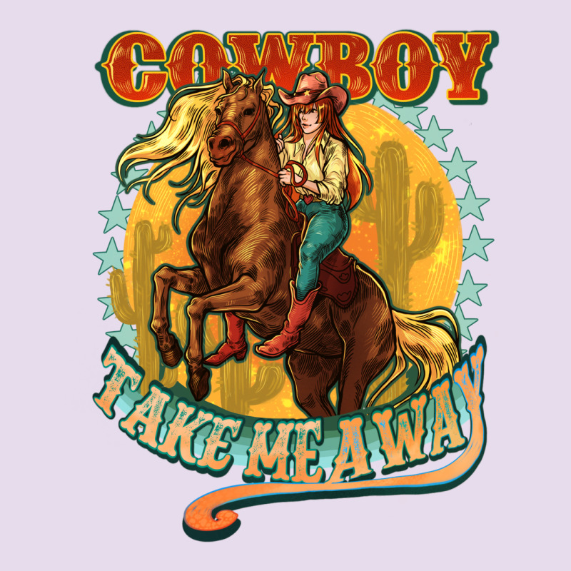 Cowboy Take Me Away Premium Hoodie by NancyCooperArtShop | Teevron