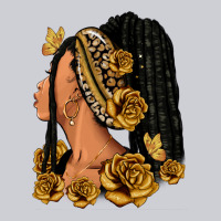 Gold Roses Afro Woman Classic Tee | Teevron