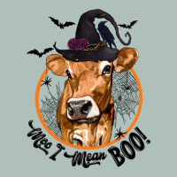 Halloween Cow Moo I Mean Boo Heavyweight Hoodie | Teevron