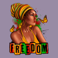 Juneteenth Freedom Afro Woman Classic Tee | Teevron