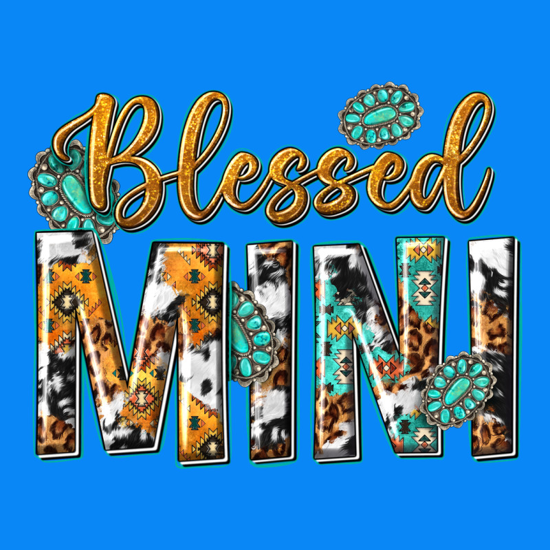 Blessed Mini With Leopard And Aztec Zipper Hoodie by texasbilliewilder | Teevron