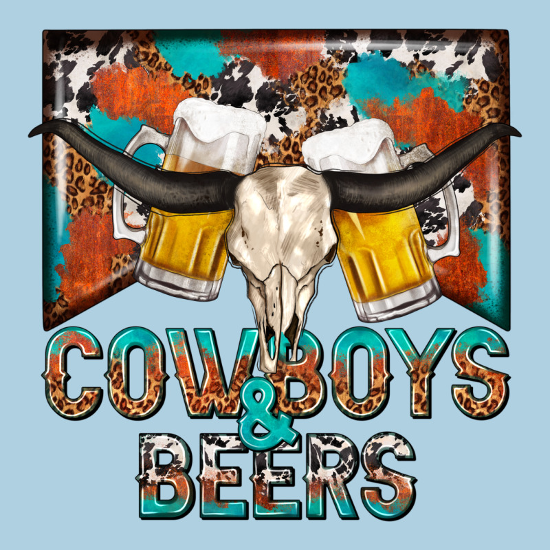 Cowboys And Beers Premium Hoodie by NancyCooperArtShop | Teevron