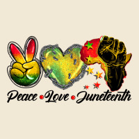 Peace Love Juneteenth Ladies Tee | Teevron