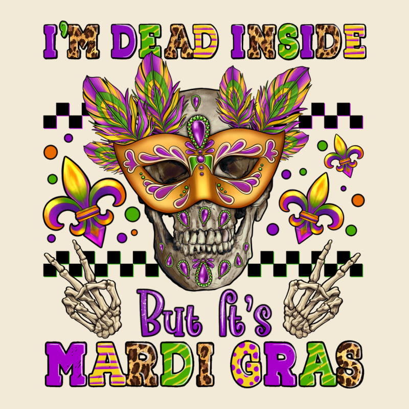 I'm Dead Inside But It's Mardi Gras Premium Hoodie by Jasminsmagicworld | Teevron