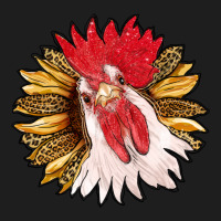 Sunflower With Rooster Heavyweight Hoodie | Teevron