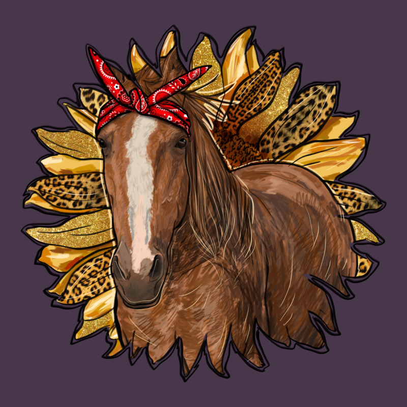 Sunflower With Horse Heavyweight Hoodie by RanaPortraitStore | Teevron