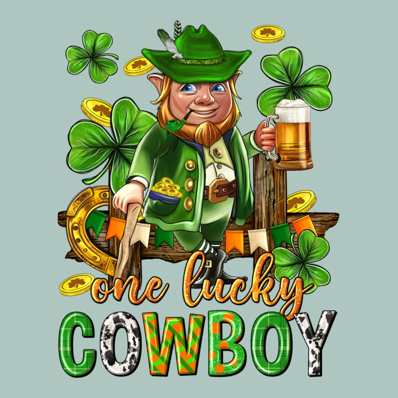One Lucky Cowboy With St. Patricks Elf Premium Sweatshirt by Neo Western | Teevron