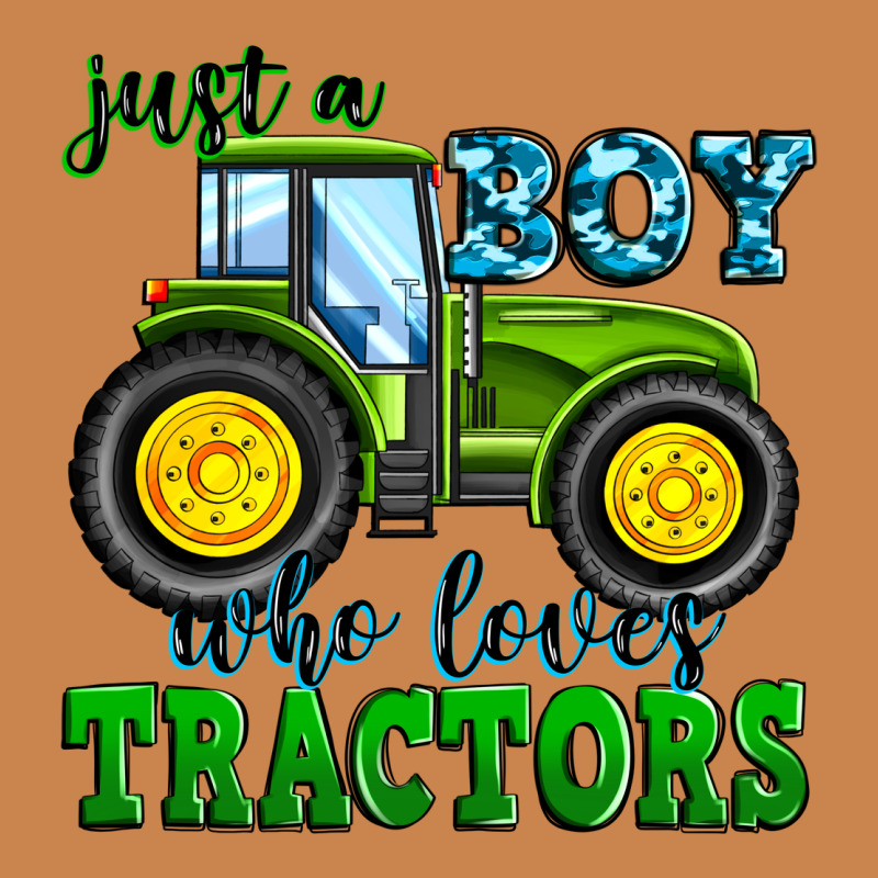Just A Boy Who Loves Tractors Heavyweight Hoodie by Zillion Design Studio | Teevron