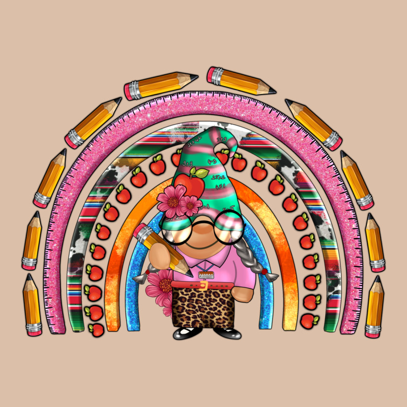 Teacher Gnome Rainbow Urban Heavy Tee by Artiststas | Teevron