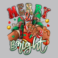 Merry And Bright Black Girl Sneakers Classic Tee | Teevron