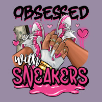 Obsessed With Sneakers Pink Afro Woman Classic Tee | Teevron