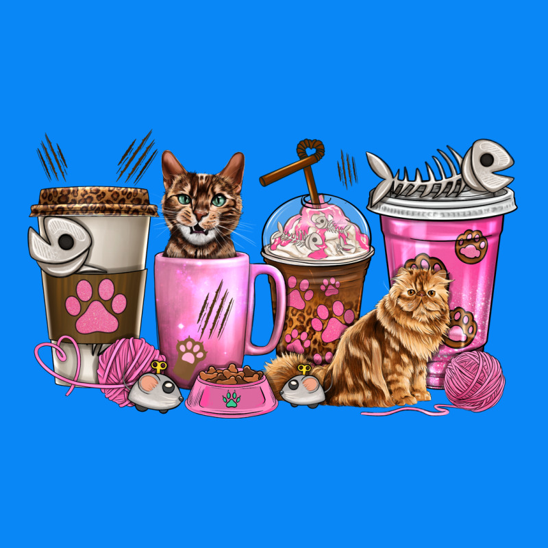 Cat Coffee Cups Zipper Hoodie by texasbilliewilder | Teevron