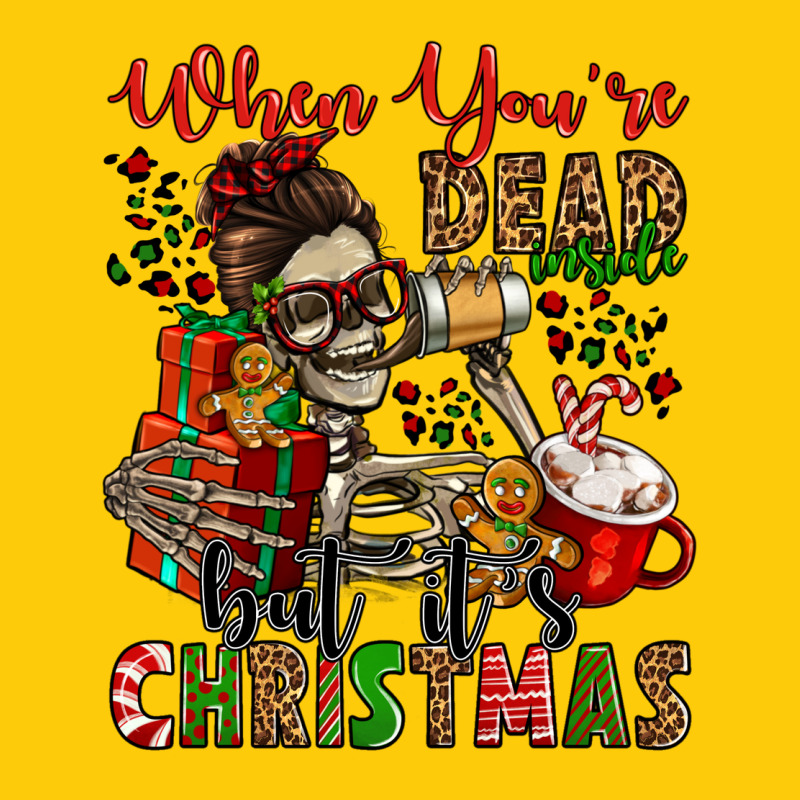 When You're Dead Inside But It's Christmas Premium Hoodie by Jasminsmagicworld | Teevron