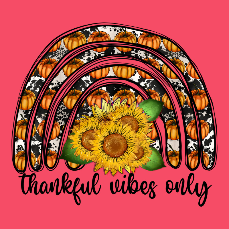Thankful Vibes Only Premium Sweatshirt by CowhideDigitalArt | Teevron