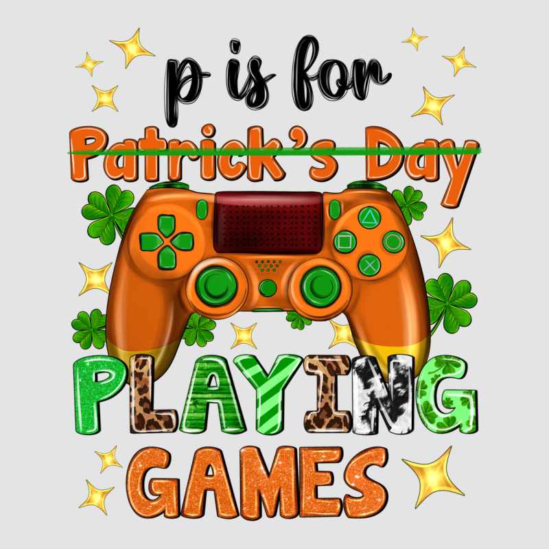 P Is Patrick's Day Playing Games Premium Sweatshirt by Neo Western | Teevron