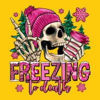 Freezing To Death Winter Skull Premium Hoodie | Teevron