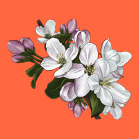 Apple Blossom Premium Hoodie | Teevron
