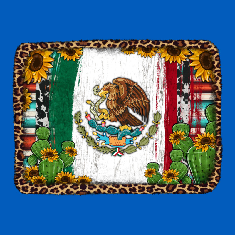 Mexican Flag Background With Cactus And Sunflower Urban Hoodie by Jasminsmagicworld | Teevron
